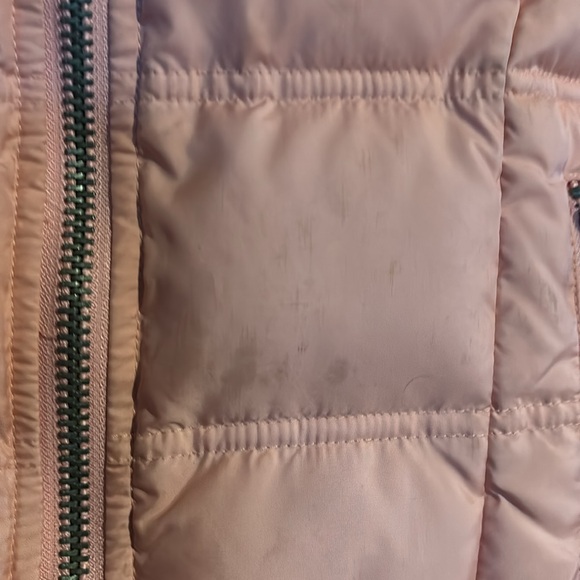 Juicy Couture Belle D'Juicy pink reversable puffer vest kids size 12 - Picture 5 of 13